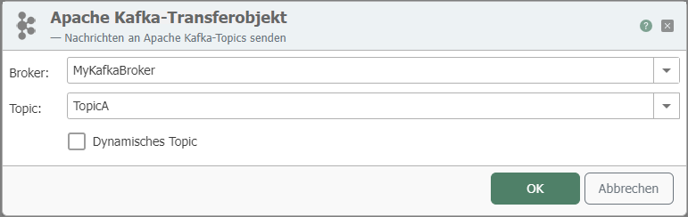 Kafka transfer object